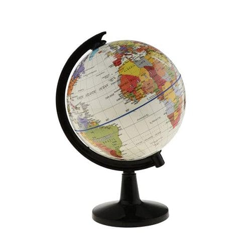 Mappamondo Particolare Bianco (Globo Terrestre)