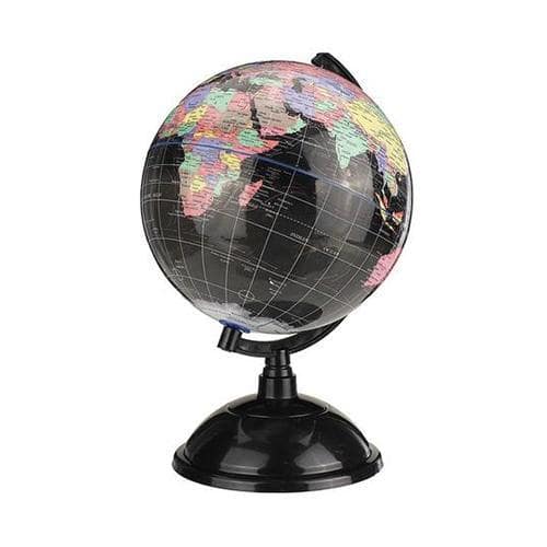 Mappamondo Particolare Nero (Globo Terrestre)