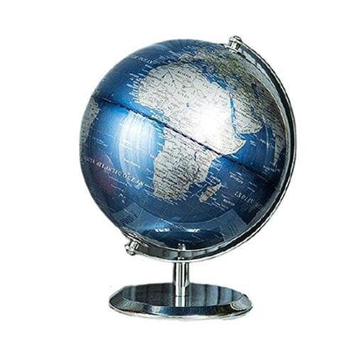 Mappamondo Elettrico Blu (Globo Terrestre)