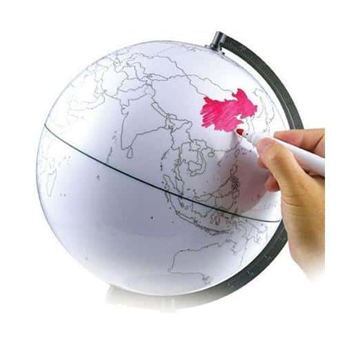 Mappamondo Particolare Cancellabile (Globo Terrestre)