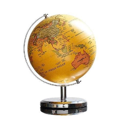 Mappamondo Metallo (Retro) (Globo Terrestre)