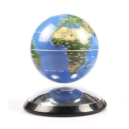 Mappamondo A Levitazione Magnetica (Sfera Blu) (Globo Terrestre)