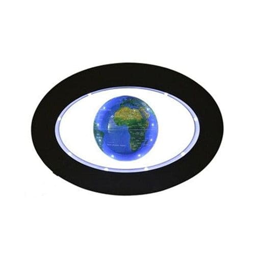 Mappamondo Magnetico - Supporto Ovale (Sfera Blu) (Globo Terrestre)