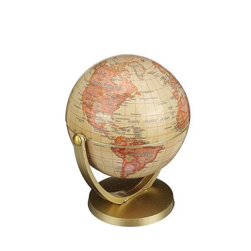 Mappamondo Rotante Piccolo - Stile Antico (Globo Terrestre)