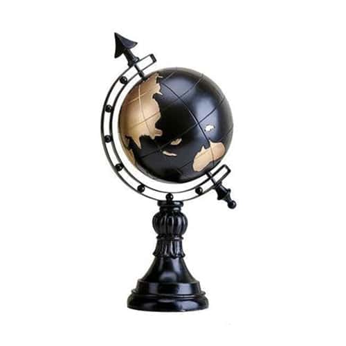 Mappamondo Particolare Statuetta (40Cm) (Globo Terrestre)